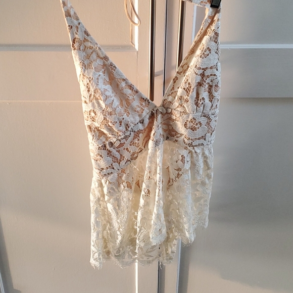 Trina Turk lace halter - Picture 1 of 5